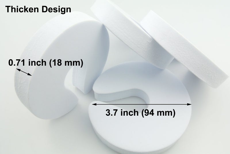 Maydahui 8 PCS Finger Pinch Guards Baby Proofing Doors Extra Soft Durable Foam Door Stopper Slamming Doors Bumper Sleek Design for Child Baby Safety Finger Protectors - Image 4